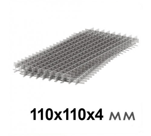 Сетка сварная 110х110х4 мм, размеры 1,5х2 м.