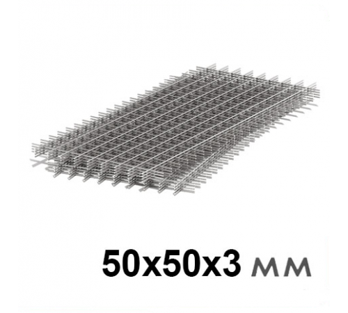 Сетка сварная в картах 50х50х3 мм (1х2м)