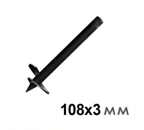 Винтовая свая 108х3, длина 2м