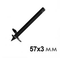 Винтовая свая 57х3, длина 1 м