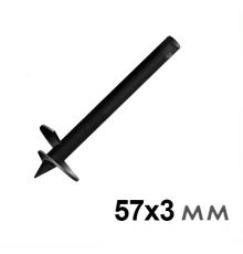 Винтовая свая 57х3, длина 1 м