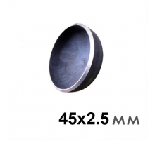 Заглушка стальная эллиптическая 45х2,5 (Ду40)